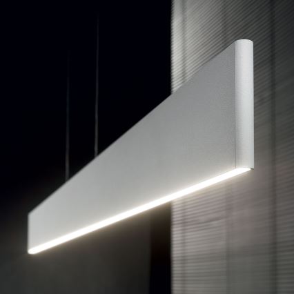 Ideal Lux - LED-Hängeleuchte an Kabel DESK LED/32W/230V 102,5 cm CRI 90 weiß