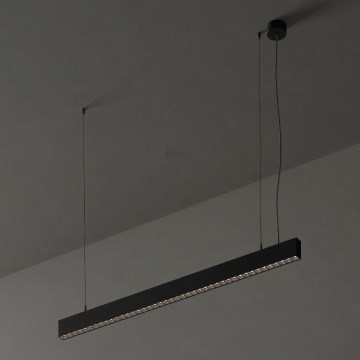 Ideal Lux - LED-Hängeleuchte an Kabel OFFICE LED/30W/230V 3000K CRI 90 schwarz