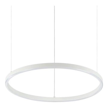 Ideal Lux - LED-Hängeleuchte an Kabel ORACLE SLIM LED/29W/230V 2700K CRI 90 Ø 50 cm weiß