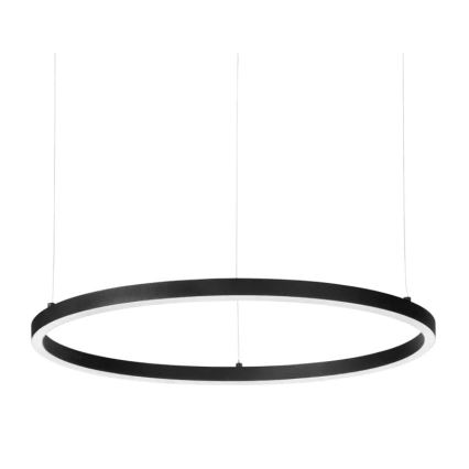 Ideal Lux - LED-dimmbare Pendelleuchte an Kabel ORACLE SLIM LED/40W/230V 3000K CRI 90 Ø 70 cm schwarz