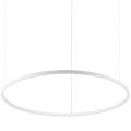 Ideal Lux - LED-Hängeleuchte an Schnur ORACLE LED/55W/230V weiß