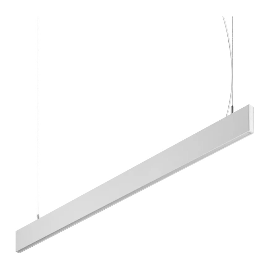 Ideal Lux - LED-Hängeleuchte an Stahlseil STEEL LED/29W/230V 4000K CRI 90 120 cm weiß