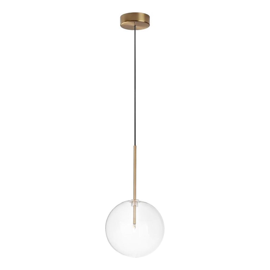 Ideal Lux - LED-Hängeleuchte EQUINOXE 1xG4/2W/230V d 20 cm Messing/klar