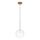 Ideal Lux - LED-Hängeleuchte EQUINOXE 1xG4/2W/230V d 20 cm Messing/klar