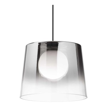 Ideal Lux - LED-Hängeleuchte FADE 1xG9/3W/230V d 27,3 cm grau/rauchig