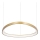 Ideal Lux - LED-Hängeleuchte GEMINI LED/48W/230V d 61 cm CRI 90 golden