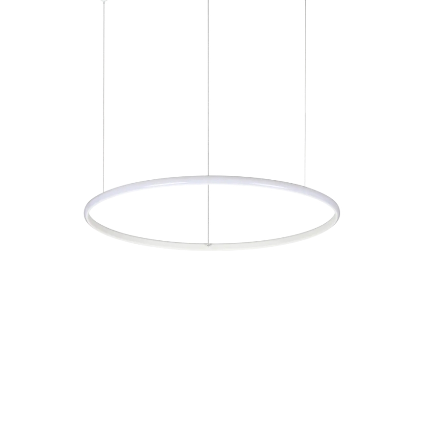 Ideal Lux - LED-Hängeleuchte HULAHOOP LED/28W/230V 3000K d 61 cm CRI 90 weiß
