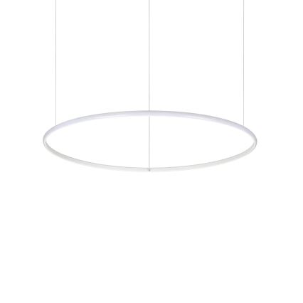 Ideal Lux - LED-Hängeleuchte HULAHOOP LED/39W/230V 3000K d 81,5 cm CRI 90 weiß