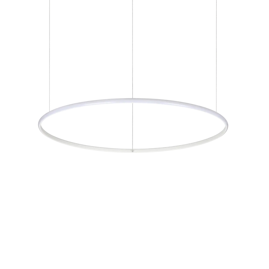 Ideal Lux - LED-Hängeleuchte HULAHOOP LED/39W/230V 3000K d 81,5 cm CRI 90 weiß