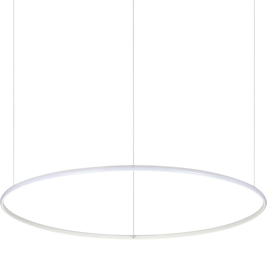 Ideal Lux - LED-Hängeleuchte HULAHOOP LED/46W/230V 3000K d 100 cm CRI 90 weiß