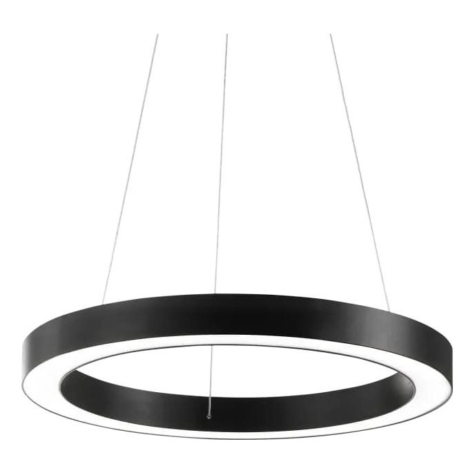Ideal Lux - LED-Hängeleuchte ORACLE LED/28W/230V 3000K d 50 cm CRI 90 schwarz