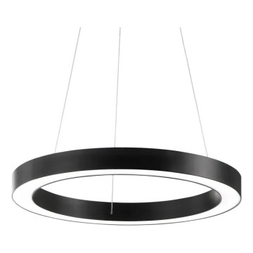 Ideal Lux - LED-Hängeleuchte ORACLE LED/33W/230V 3000K d 60 cm CRI 90 schwarz