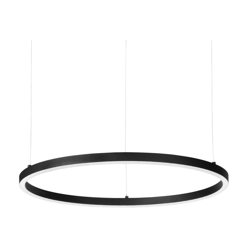 Ideal Lux - LED-Hängeleuchte ORACLE SLIM LED/53W/230V 2700K d 90 cm schwarz