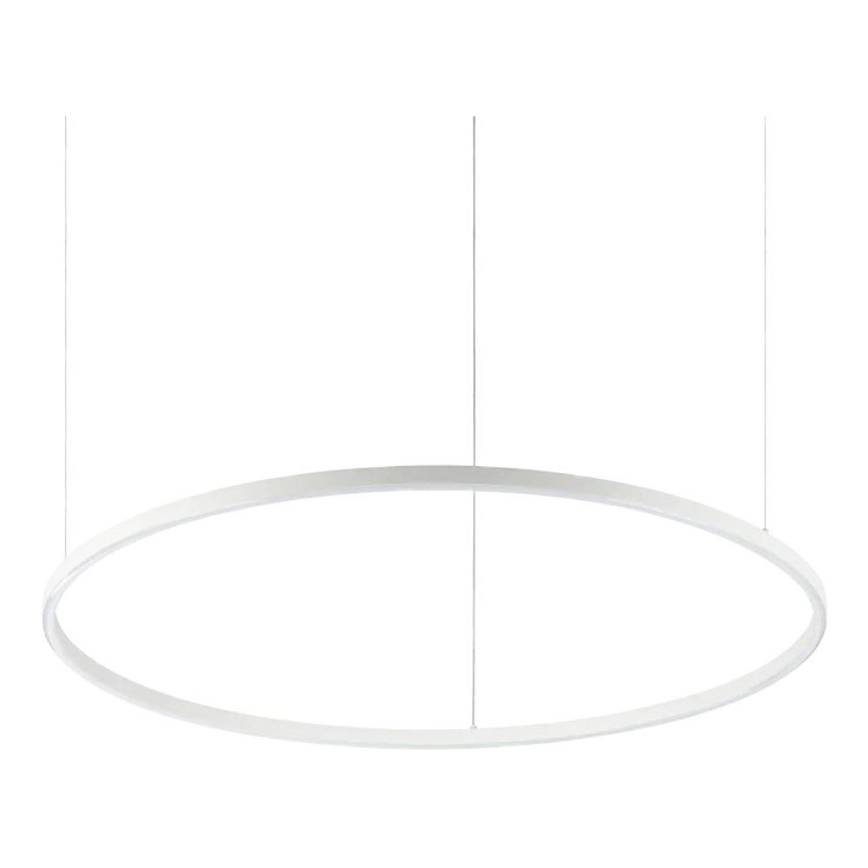 Ideal Lux - LED-Hängeleuchte ORACLE SLIM LED/53W/230V 2700K d 90 cm weiß