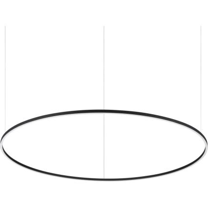 Ideal Lux - LED-Hängeleuchte ORACLE SLIM LED/83W/230V 2700K d 150 cm schwarz