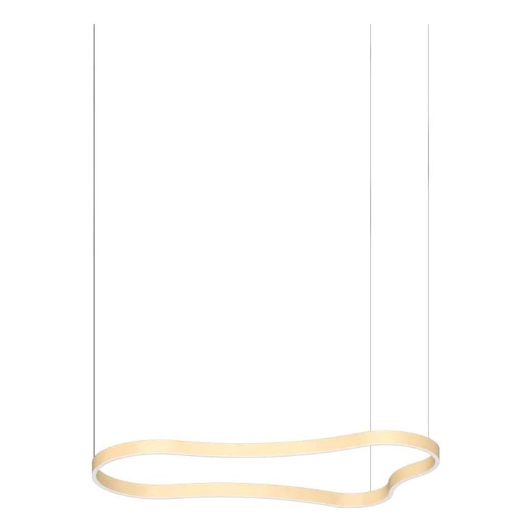 Ideal Lux - LED-Hängeleuchte WAVES LED/45W/230V CRI 90 Messing