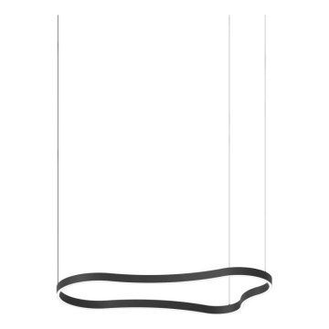 Ideal Lux - LED-Hängeleuchte WAVES LED/45W/230V CRI 90 schwarz