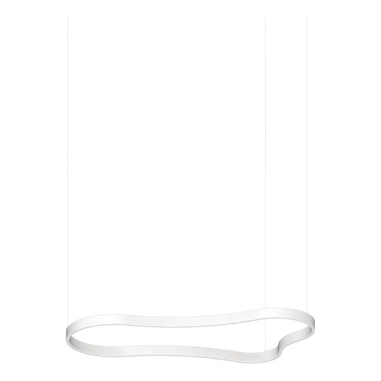 Ideal Lux - LED-Hängeleuchte WAVES LED/45W/230V CRI 90 weiß