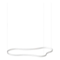 Ideal Lux - LED-Hängeleuchte WAVES LED/54W/230V CRI 90 weiß
