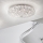 Ideal Lux - LED-Kristall-Deckenleuchte KING 9xG9/3W/230V d 53,5 cm glänzendes Chrom