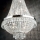 Ideal Lux - LED-Kristall-Kronleuchter an Kette CAESAR 6xG9/3W/230V d 38 cm glänzendes Chrom