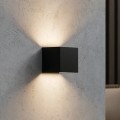 Ideal Lux - LED-Outdoor-Wandleuchte ATOM LED/12W/230V CRI 90 IP54 schwarz