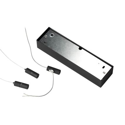 Ideal Lux - LED-Hängeleuchte an Kabel ORACLE SLIM LED/33W/230V 3000K CRI 90 50x50 cm schwarz