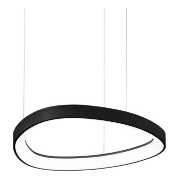 Ideal Lux - LED-Pendelleuchte an Kabel GEMINI, LED 36 W, 230 V, 2700 K, Ø 42,5 cm, CRI 90, Schwarz