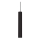 Ideal Lux - LED-Pendelleuchte an Kabel LOOK 1x GU10/7W/230V CRI 90 Ø 6 cm schwarz
