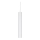 Ideal Lux - LED-Pendelleuchte an Kabel LOOK 1xGU10/7W/230V CRI 90 Ø 6 cm weiß