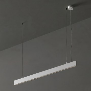 Ideal Lux - LED-Pendelleuchte an Kabel OFFICE LED/30W/230V 3000K CRI 90 weiß