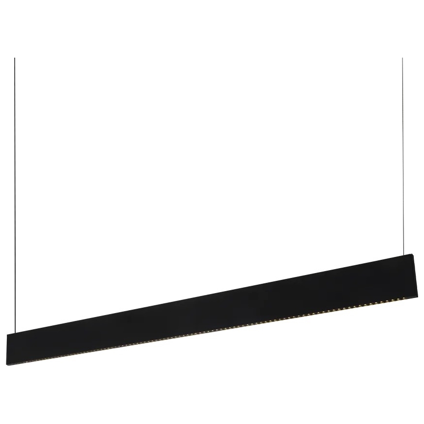 Ideal Lux - LED-Pendelleuchte an Kabel STEEL LED/24W/230V 3000K CRI 90 120 cm schwarz