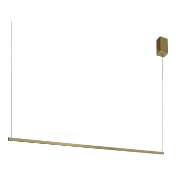 Ideal Lux - LED-Pendelleuchte an Seil ESSENCE LED/19W/230V 3000K CRI 90 Messing