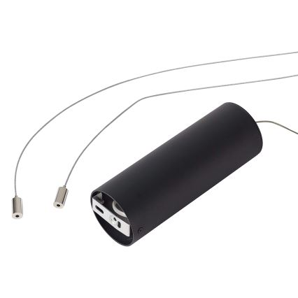 Ideal Lux - LED-Pendelleuchte an Kabel GEMINI, LED 36 W, 230 V, 2700 K, Ø 42,5 cm, CRI 90, Schwarz