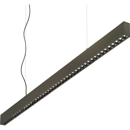 Ideal Lux - LED-Pendelleuchte mit Kabelaufhängung OFFICE LED/30W/230V 4000K CRI 90 schwarz