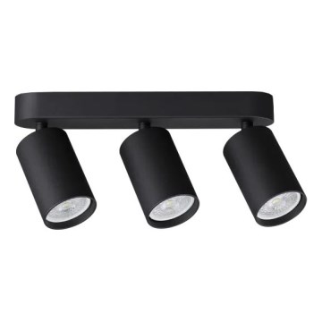 Ideal Lux - LED-Spot DYNAMITE 3xGU10/7W/230V CRI 90 schwarz