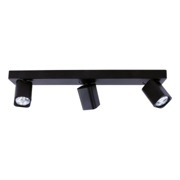 Ideal Lux - LED-Spot RUDY 3xGU10/7W/230V CRI 90 schwarz