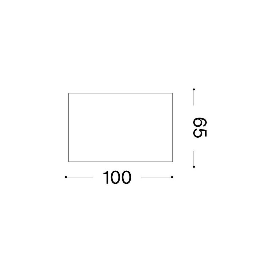 Ideal Lux - LED-Spot SPIKE 1xGX53/9W/230V 10x10 cm Kupfer