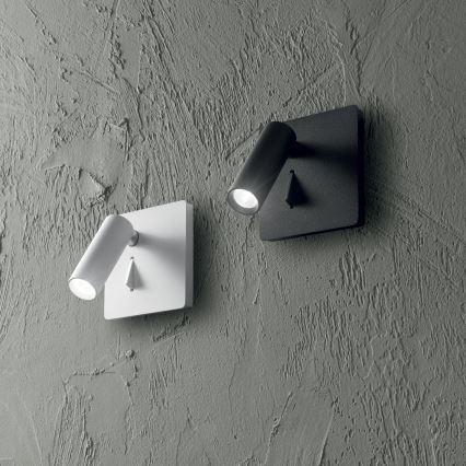 Ideal Lux - LED-Wandstrahler LITE LED/3W/230V CRI 90 weiß