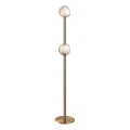 Ideal Lux - LED-Stehleuchte BLOOM 2xLED/5,5W/230V CRI 90 Gold/Rauchbeige