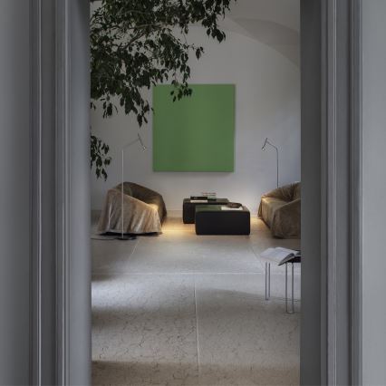 Ideal Lux - LED Stehleuchte DIESIS LED/4,5W/230V CRI 95 mattierter Chrom