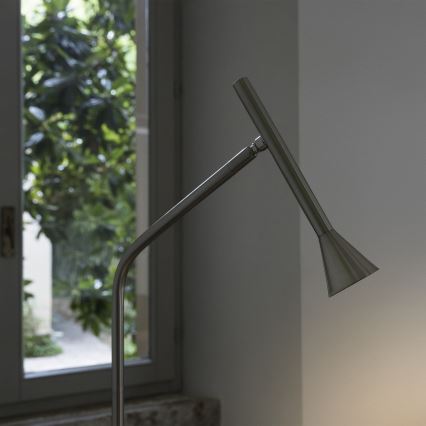 Ideal Lux - LED Stehleuchte DIESIS LED/4,5W/230V CRI 95 mattierter Chrom