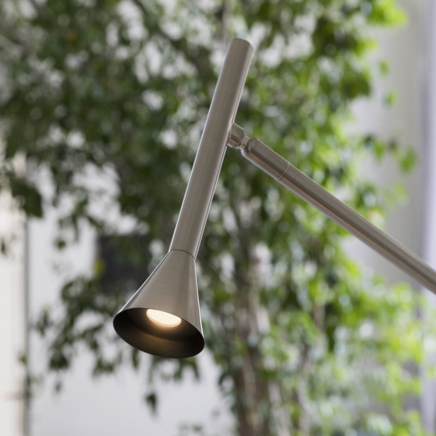 Ideal Lux - LED Stehleuchte DIESIS LED/4,5W/230V CRI 95 mattierter Chrom