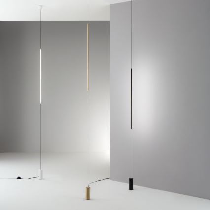 Ideal Lux - LED-Stehleuchte FILO LED/14W/230V 3000K CRI 90 Messing