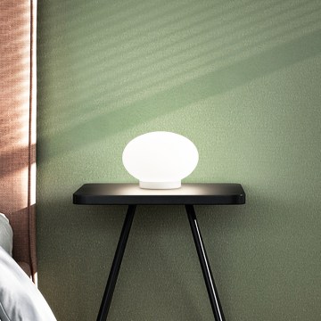 Ideal Lux - LED-Tischleuchte SMARTIES 1xG9/3W/230V Ø 14 cm weiß