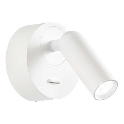 Ideal Lux - LED-Wandstrahler BEAN LED/3W/230V CRI 90 weiß