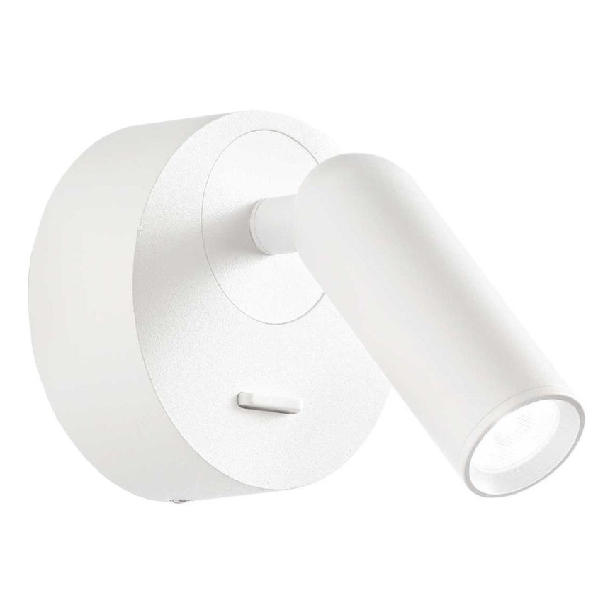 Ideal Lux - LED-Wandstrahler BEAN LED/3W/230V CRI 90 weiß