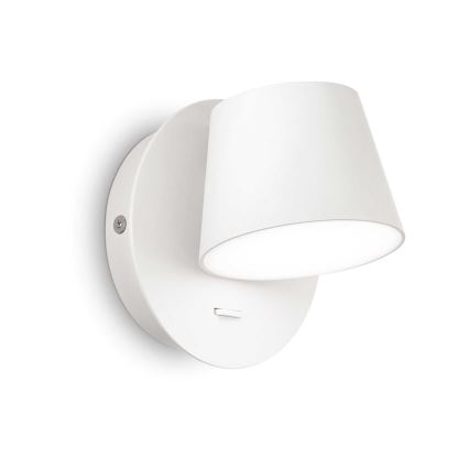 Ideal Lux - LED-Wandbeleuchtung GIM LED/6W/230V weiß