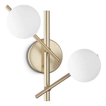 Ideal Lux - LED-Wandleuchte ATLAS 2xG9/3W/230V goldfarben