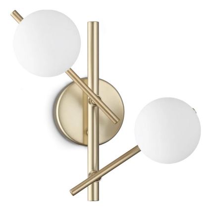 Ideal Lux - LED-Wandleuchte ATLAS 2xG9/3W/230V goldfarben